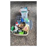 Exterior lights, lawn sprayer and more