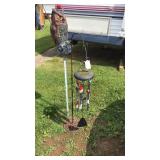Wind chimes & owl
