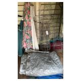 Tomato cages, table umbrellas, tarps, & more