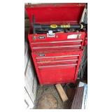 Homak rolling  tool box and contents