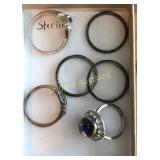 Sterling rings