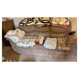 Reclining Sofa (quilts not included)