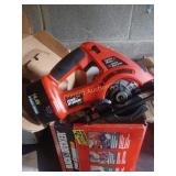 B&D 14.4 volt cordless circular saw