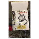 Shop light, belt sander, work light