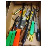 Screwdrivers, wrenches, misc tools
