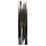 Measure stick, shovel, broom, garden weasel, more