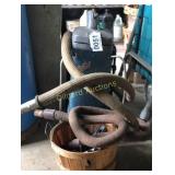 Air way sanitizor canister vacuum