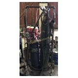 Acetylene torches & cart