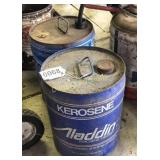 (2) kerosene cans