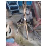 Hand plow with new handles