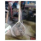 Fishing poles and net