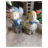 Concrete lawn ornaments