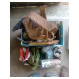 Torches, tool belt, peat pots, more