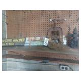 Pipe clamp, ream, tool holder