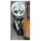 PVC fittings, pan, feed bucket & more