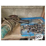 Makita disc grinder and misc sockets/wrench