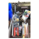 Hammer, sledge, utility knife, electric cutters,