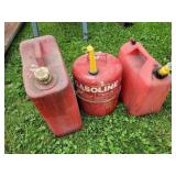 (3) Gas cans