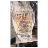 (3)  Ashland burlap feed bags