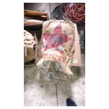 (4) Burlap feed bags