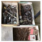Nuts, parts, springs