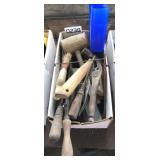 Files, hammer, and misc