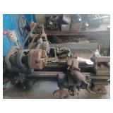 South Bend lathe and table