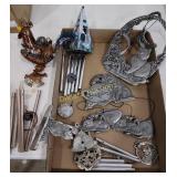 Cat & chicken wind chimes