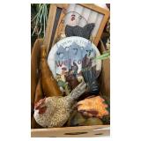 Chicken pictures, wall decor