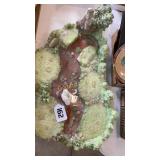 Pond display base - swan head broken