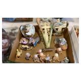 Faerietots, cross, angel figurine, more