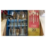 Oneida stainless silverware set, royal limited