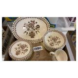 Staffordshire Old Granite dish set
