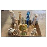 Hand painted/glass figurines