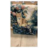 Cat tapestry