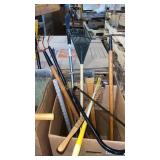 Rake, saw, broom, more