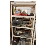 Plastic shelving unit - (Contents NOT included)