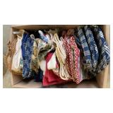 Hot pads, oven mitts, linens