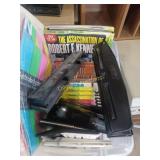 3 hole punch, magazines & more