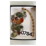 Sterling necklace and bracelet