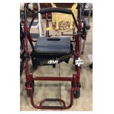 Drive walker with seat