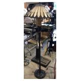 Stained glass floor lamp