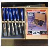 Marples blue chip bevel edge chisel set six