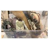 Misc fabric and throws