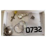 Sterling earrings & pendants