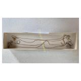 14 K chains one with sterling butterfly