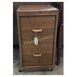 Two drawer filing cabinet