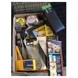 Measuring tapes, square, stud finder & more