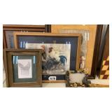 Rooster images and frame