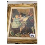 Children and dog image